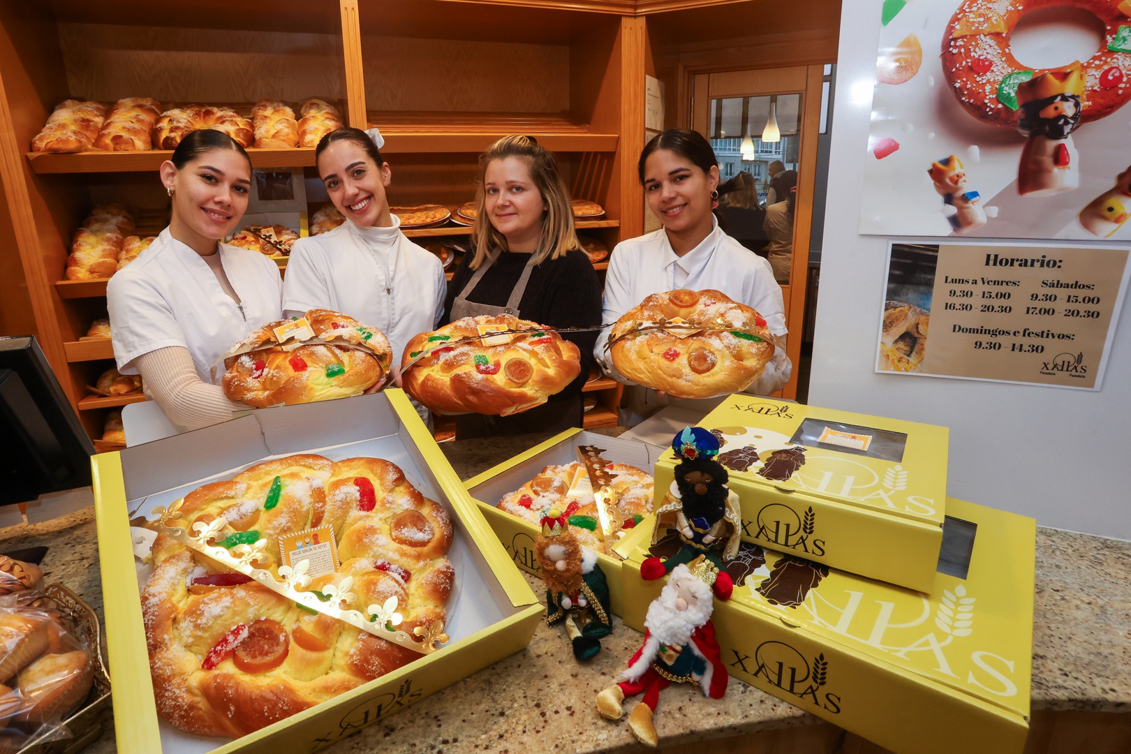 El roscón de Reyes toma nuevas formas sin dejar de lado la tradición
