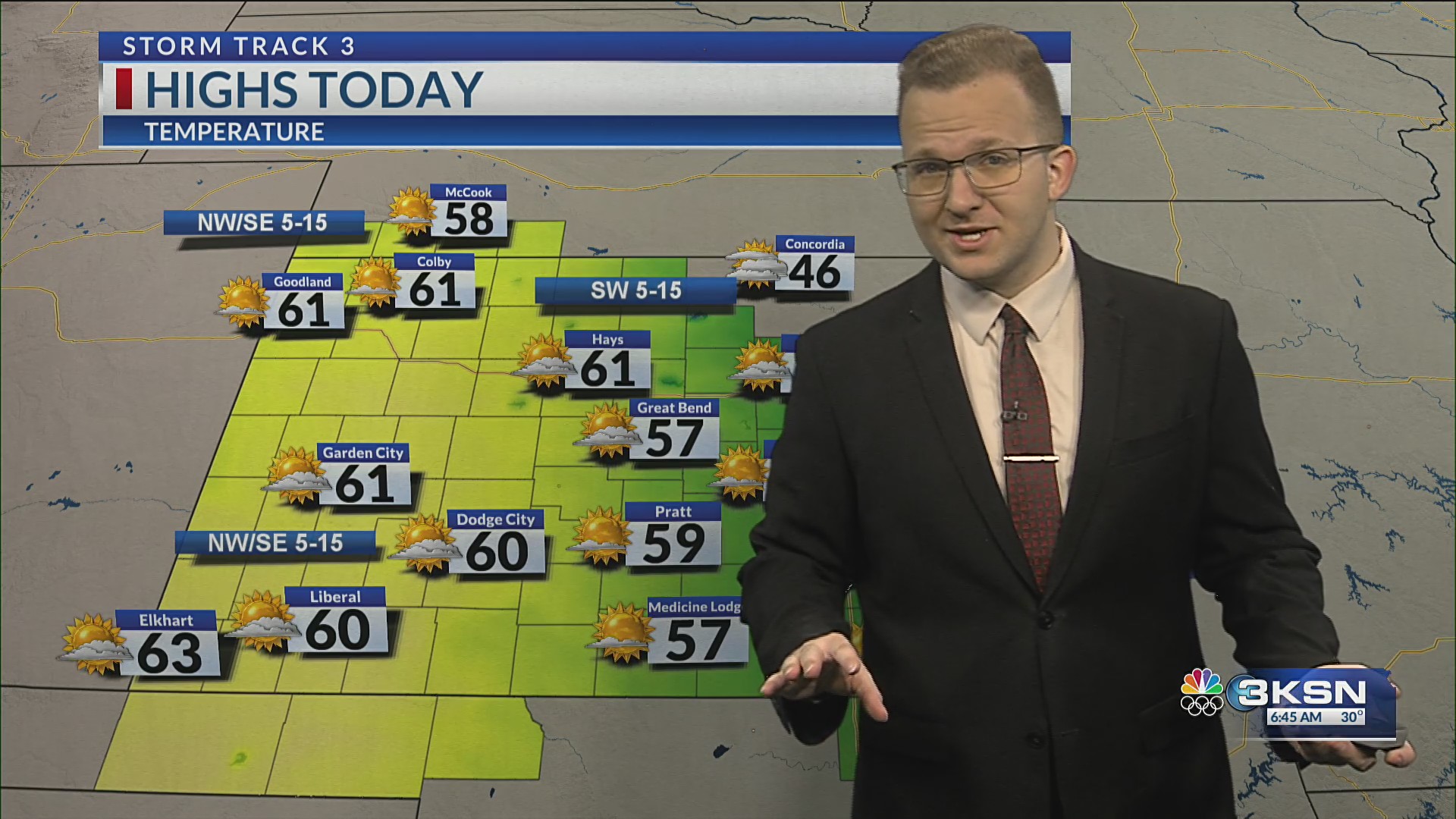Storm Track 3 forecast: Staying cool Saturday, warming up Sunday