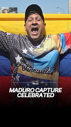 Venezuelans around the world celebrate news of Maduro's capture