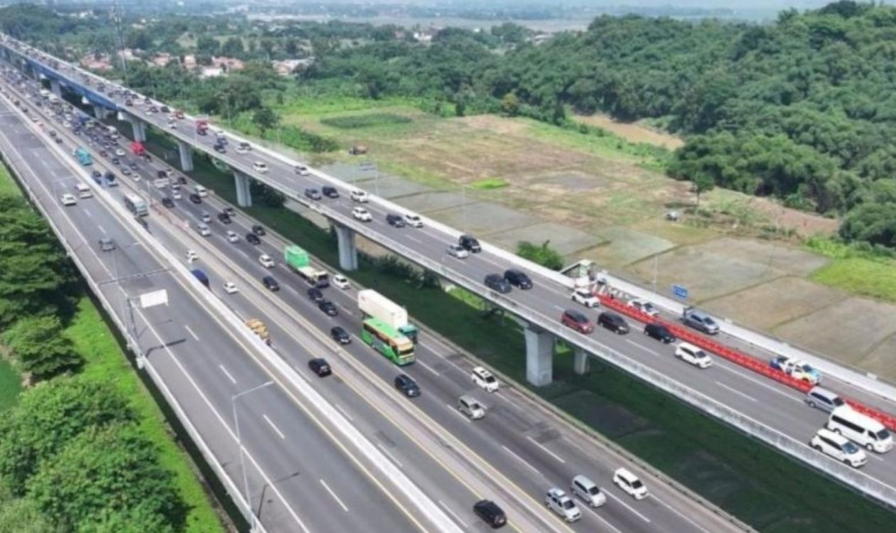 Arus balik mulai terasa, lalu lintas jalan layang MBZ didominasi ...