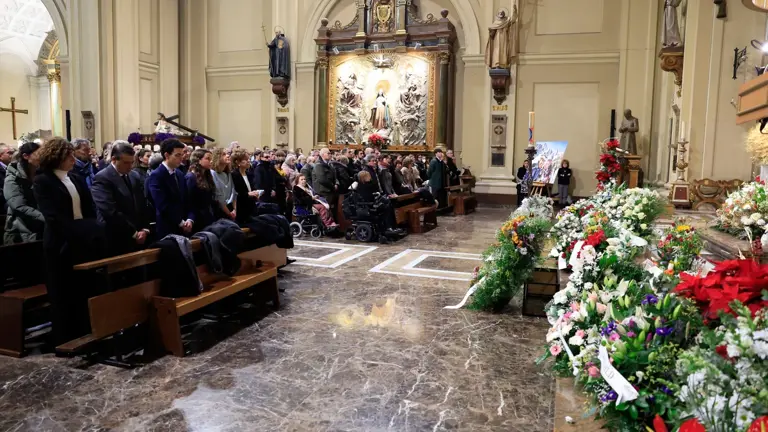 Funeral por los tres montañeros muertos en el alud de Huesca