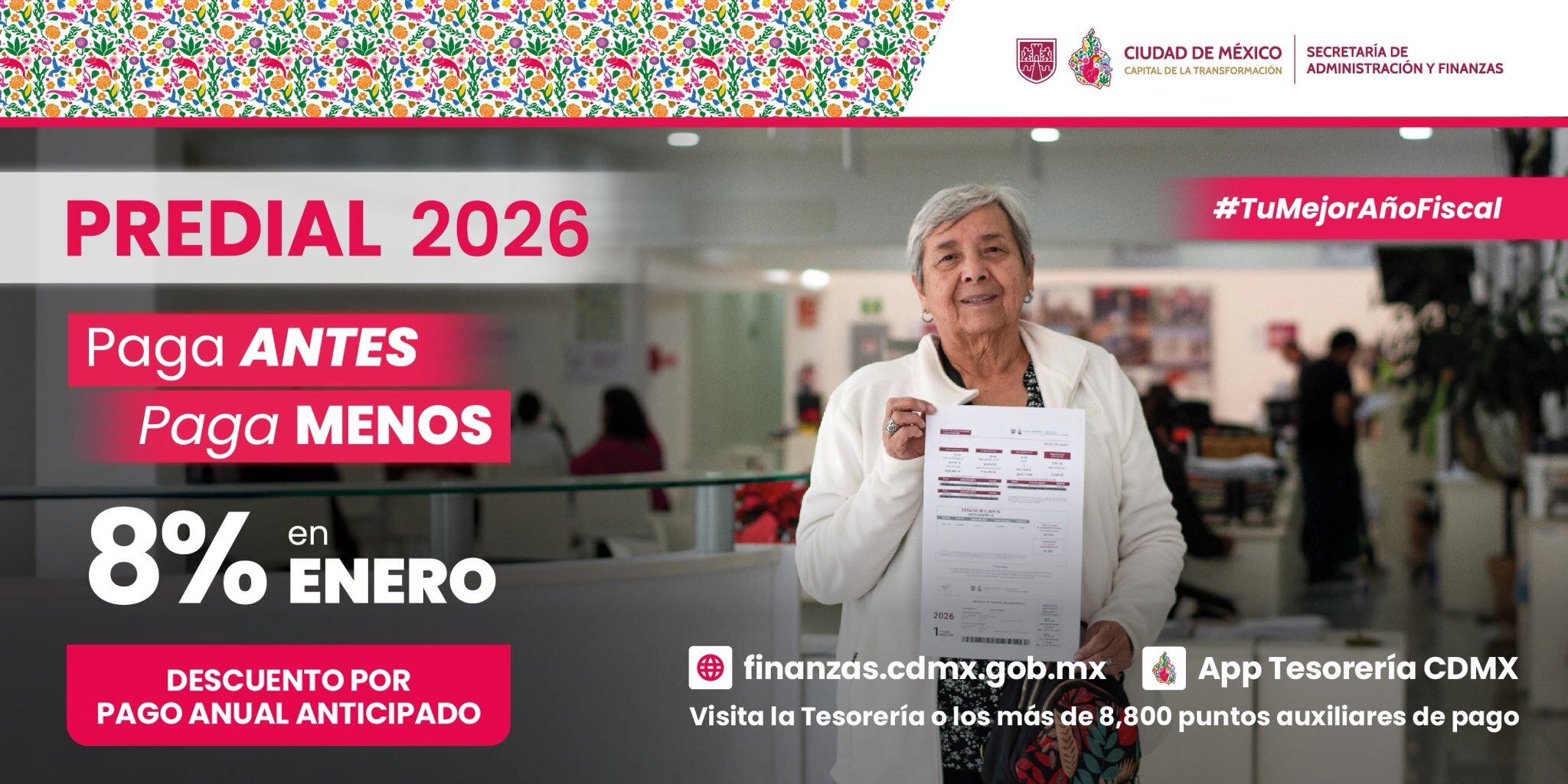 Confirmado: el Gobierno dará un 8% de descuento en el pago del predial ...
