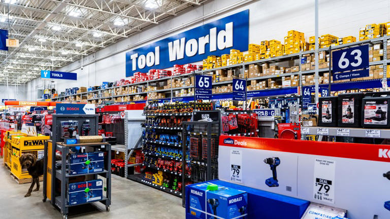 What happens to returned tools at Lowe's? Here's where they go