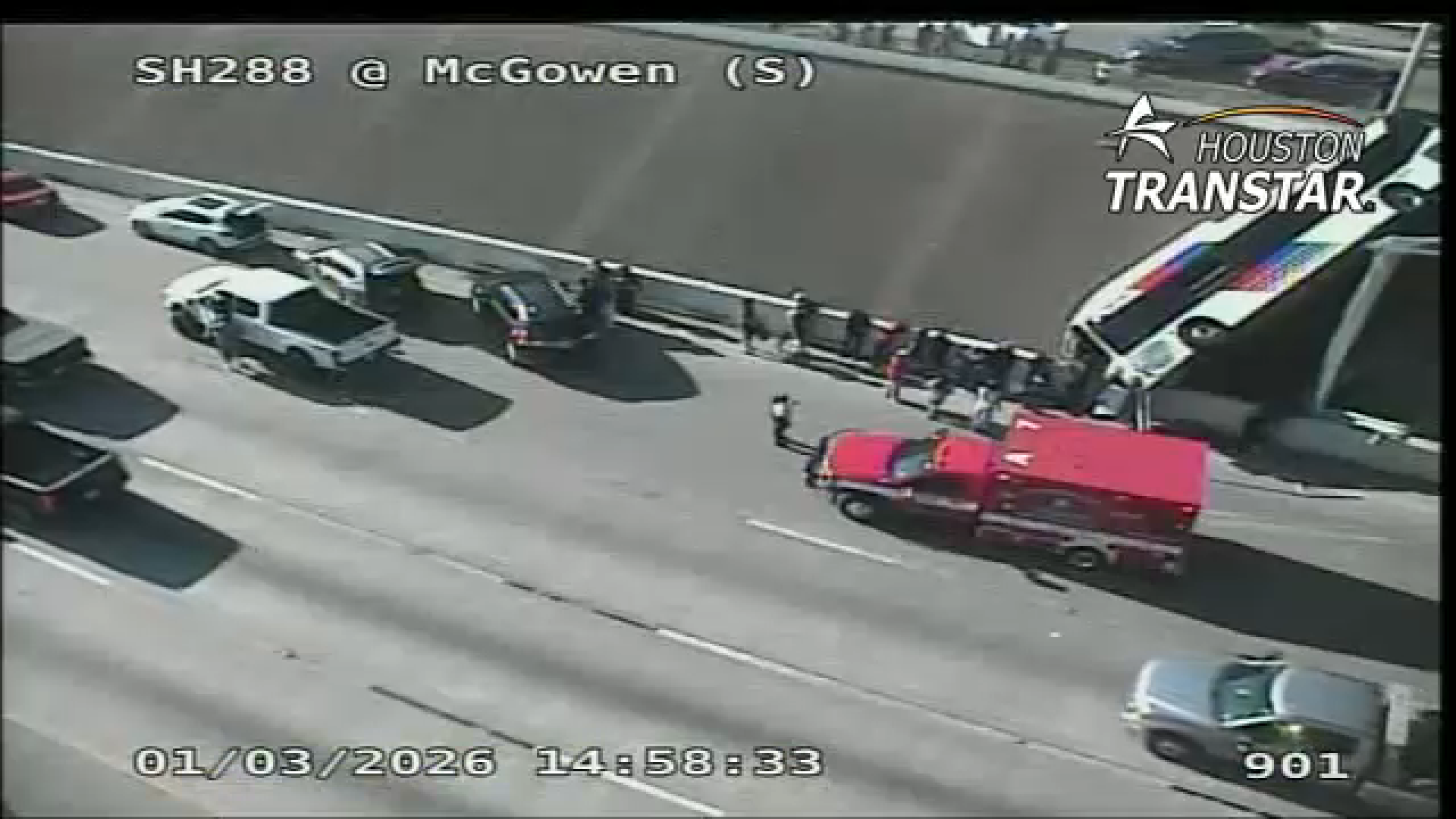 14 transported after METRO bus flips in crash with vehicle on SH-288 at ...