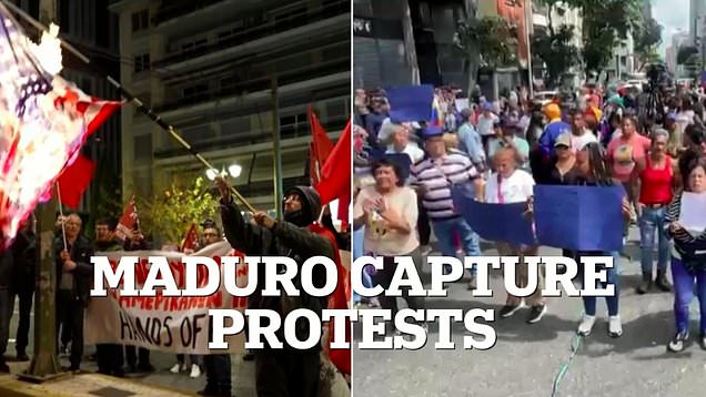 How protests erupted around the world after Trump captured Maduro
