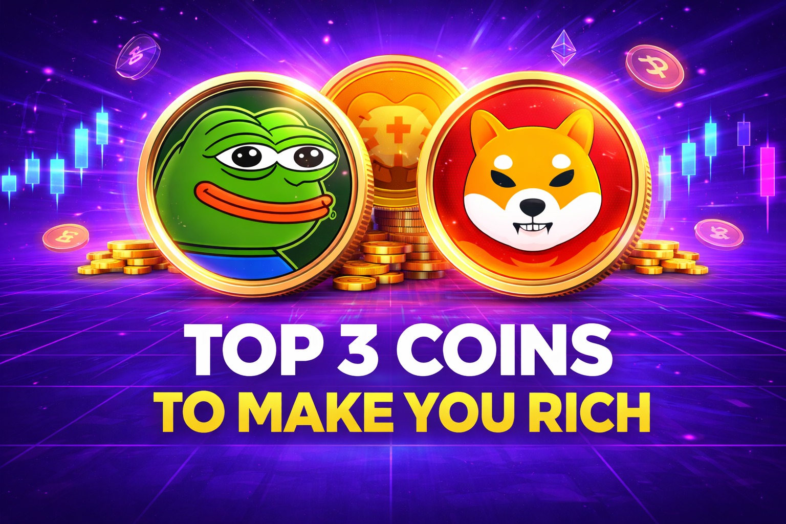 Top 3 crypto coins that could create millionaires in 2026