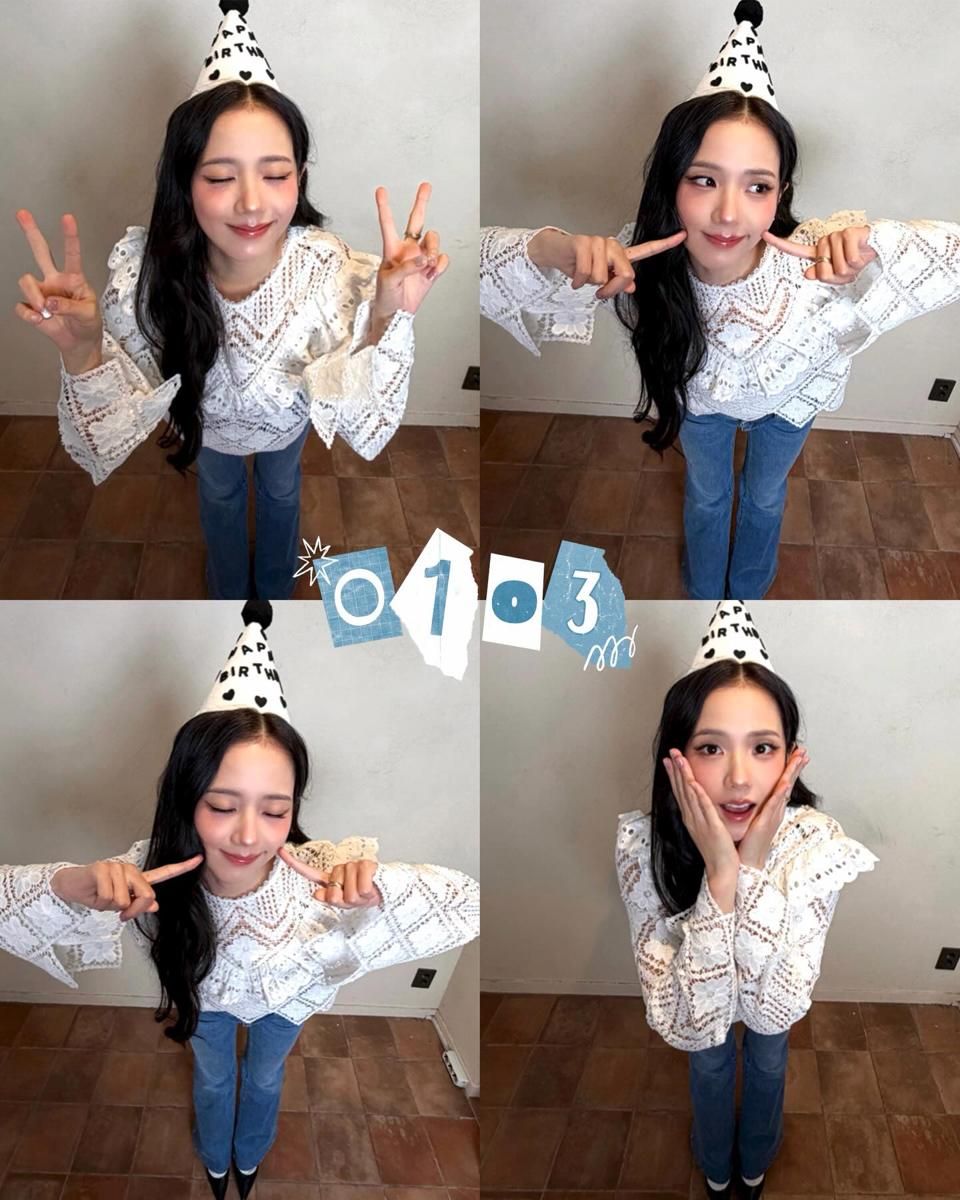 7 potret ulang tahun ke-31 Jisoo BLACKPINK, rayakan bareng staf kantor