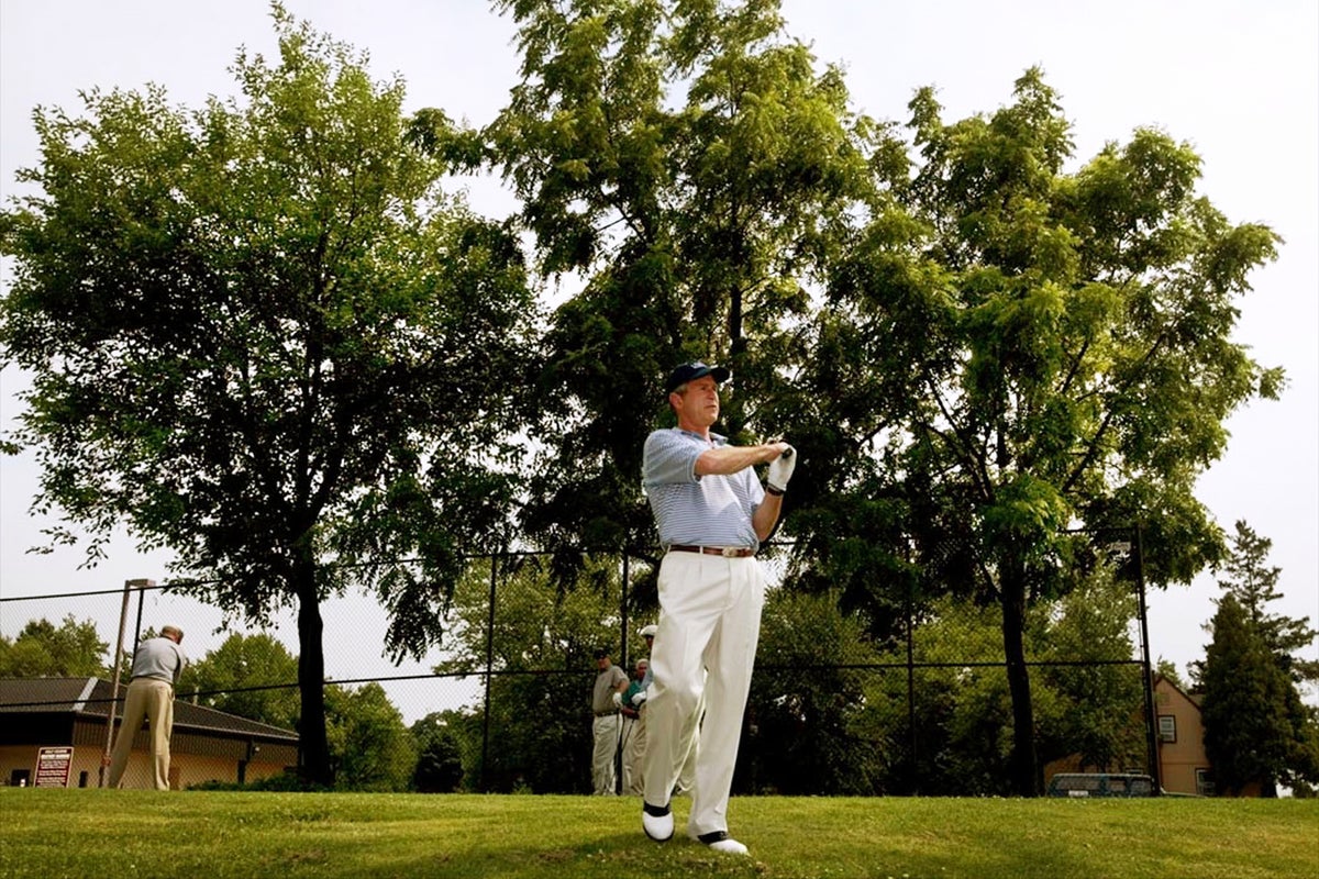 Trump has plans for 'president's golf course' despite never playing it
