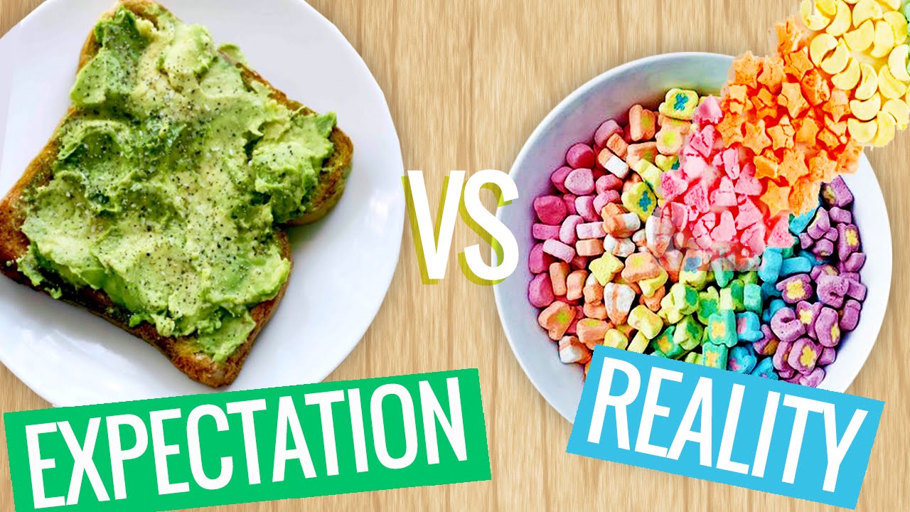 Morning routine expectation vs reality challenge