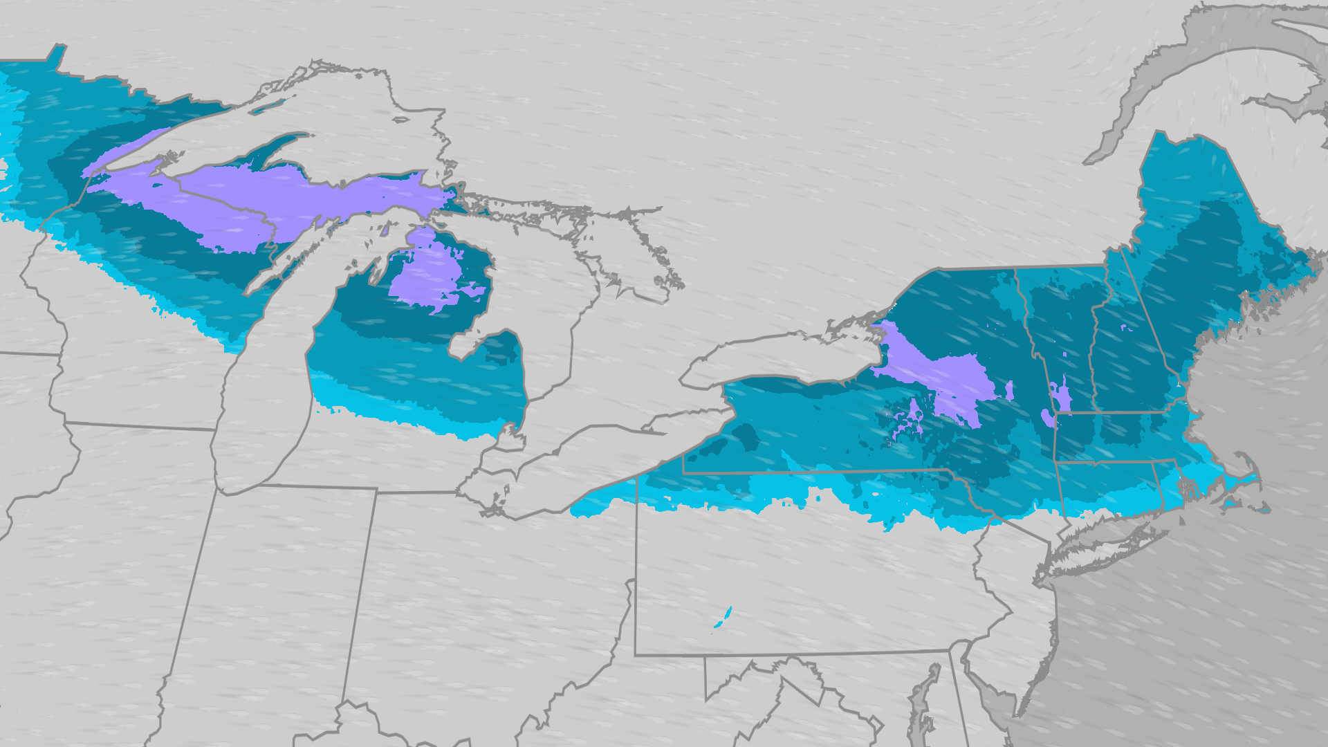 Multiple clipper systems bring Great Lakes snow this week
