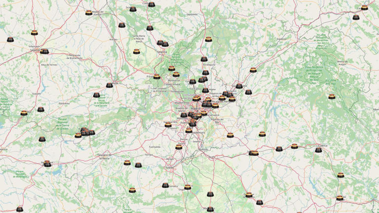 El útil mapa interactivo para localizar balizas V-16 en carretera y ...