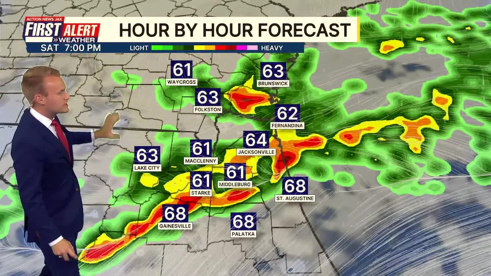 Widespread beneficial rain and a few storms on the way for Saturday