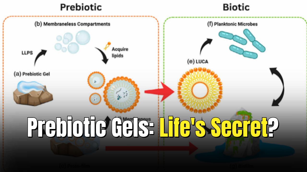 Life may have begun in sticky gels long before the first cells formed