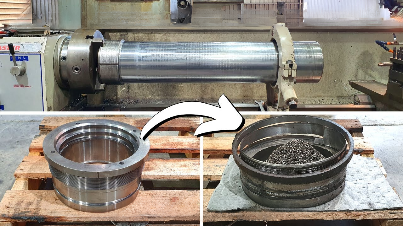 Can we salvage a $15K chrome tube by machining?