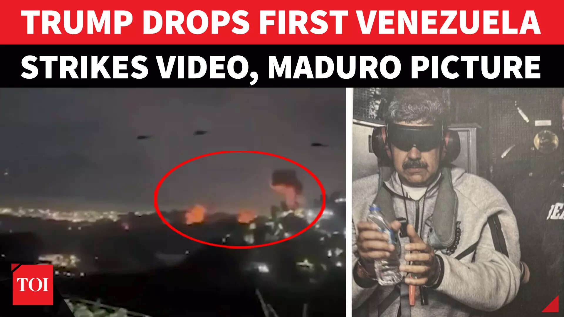 US releases shocking 1st video of Venezuela strikes; Trump then drops ...