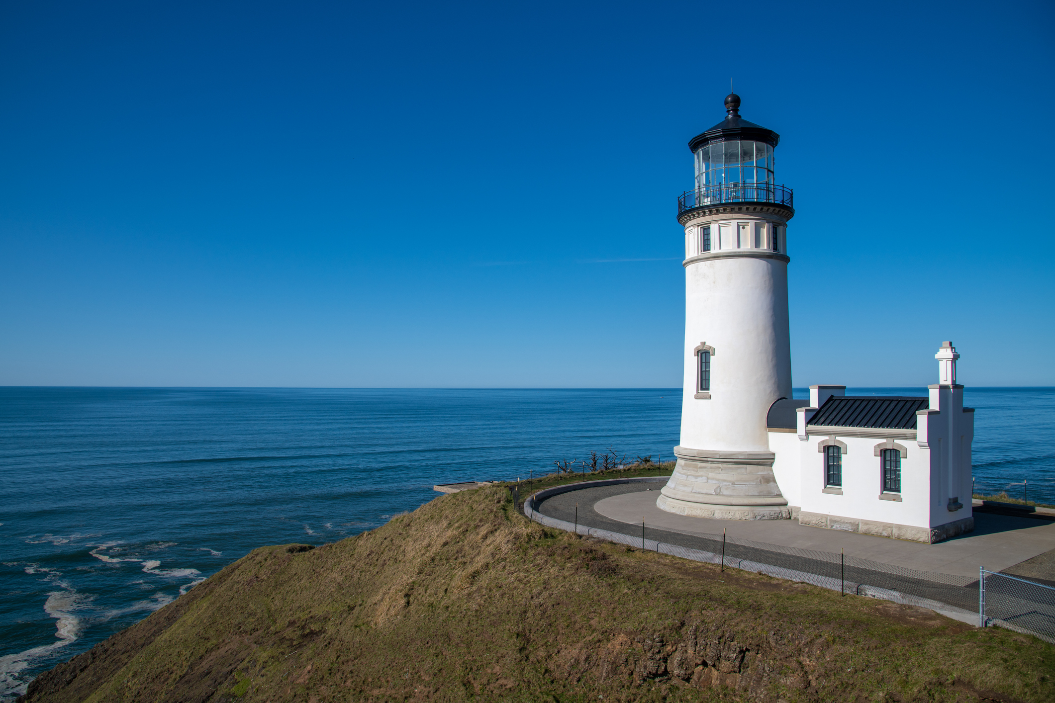 Lighthouse located at Cape Disappointment in Washington State