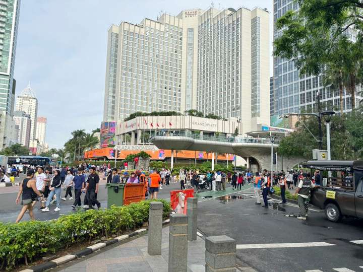 CFD tetap jadi favorit warga Jakarta sebelum libur sekolah