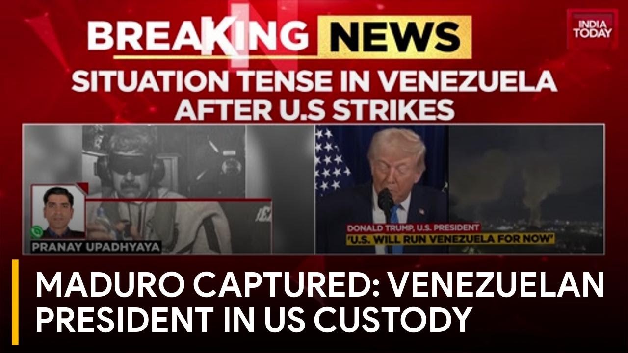 Trump announces capture of Nicolas Maduro: Venezuela president flown to ...