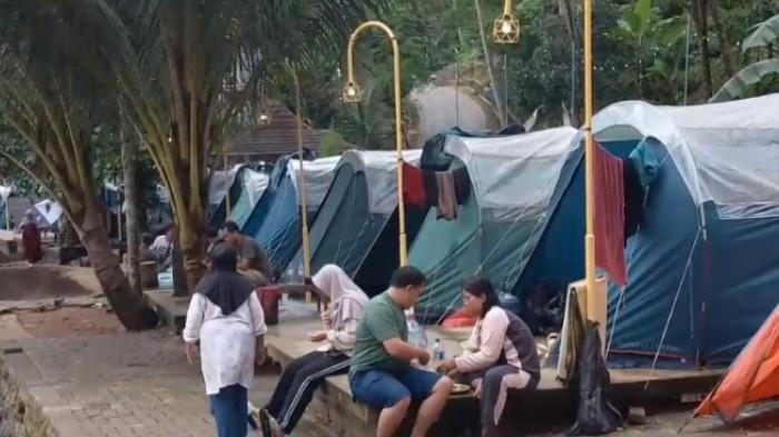 Pengunjung Pesona Curug Goong Pandeglang Tembus 20 Ribu Saat Libur Nataru