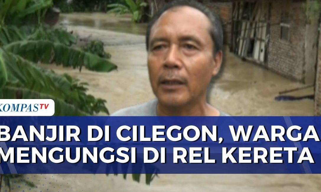 Banjir Cilegon: Jalan Utama Tersumbat, Warga Mengungsi di Rel Kereta Api | SAPA PAGI