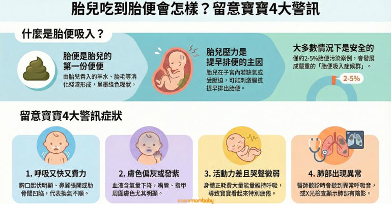 胎便是什麼? 認識胎便吸入的常見原因