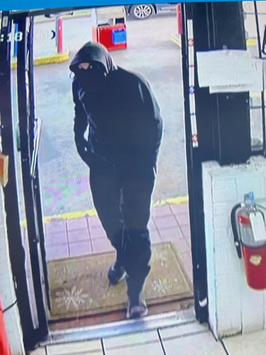 Jacksonville police searching for suspect in gas station armed robbery