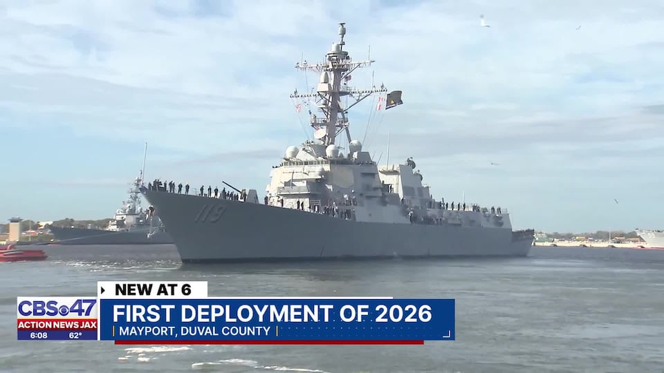 USS Delbert D Black deploys, marking 1st ship deployment from NS ...