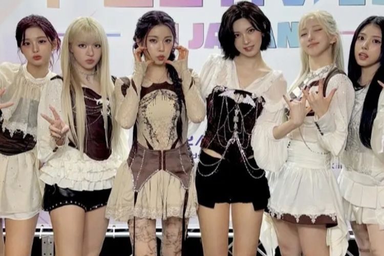 NMIXX raih kemenangan ke-10 untuk Blue Valentine di Music Bank