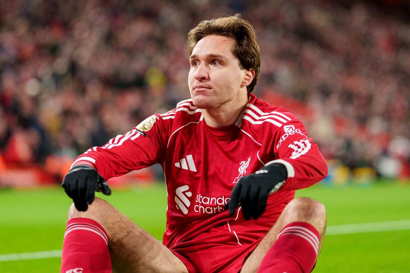 Chiesa has started just two Premier League games for Liverpookl