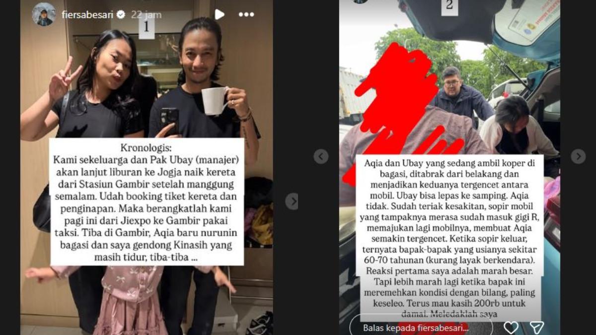 Istri Fiersa Besari Terluka Usai Ditabrak, Pelaku Ngeselin Beri Uang Rp200 Ribu