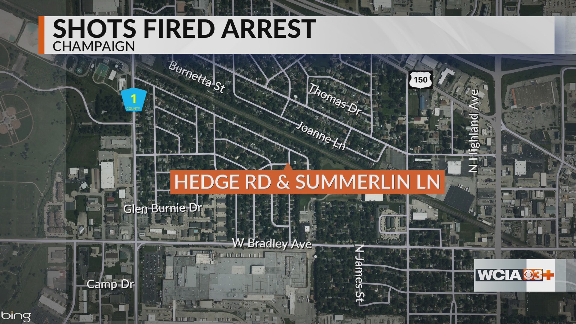 Juvenile arrested in connection to shots fired in Champaign