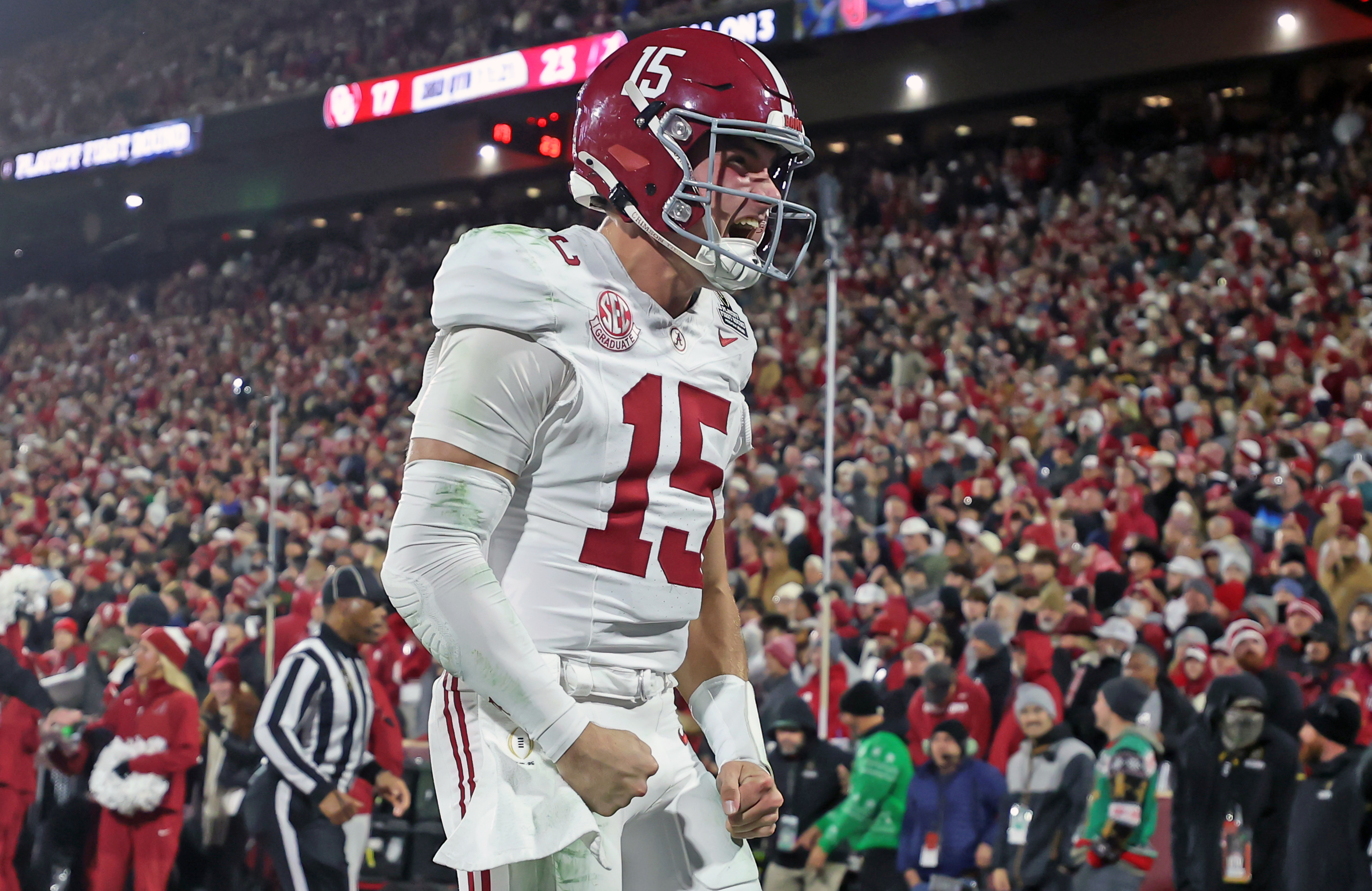 Ty Simpson could leave Alabama for SEC rival: report<br>
