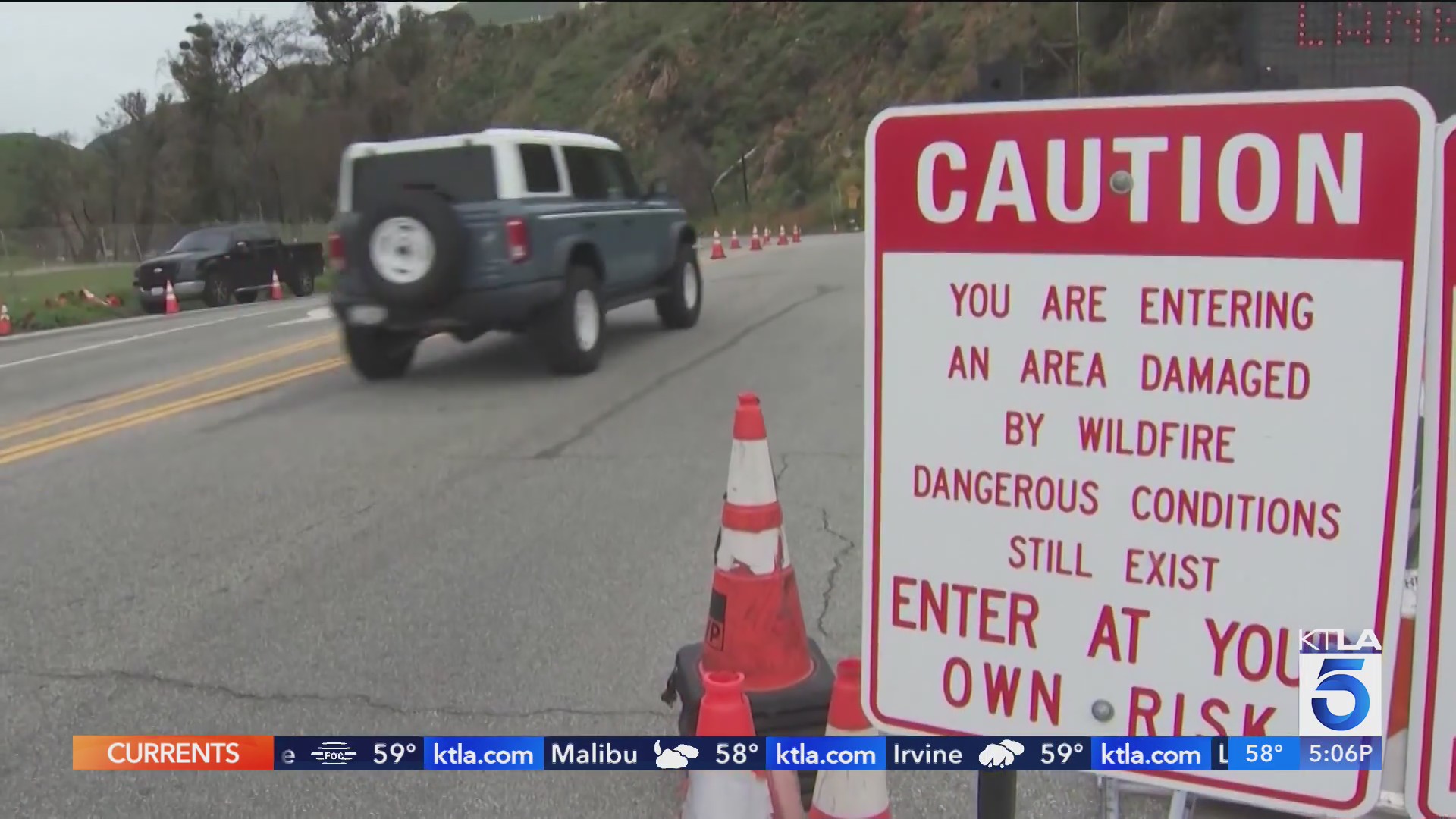 Storm prompts evacuation warnings for burn scar areas, PCH closure in ...