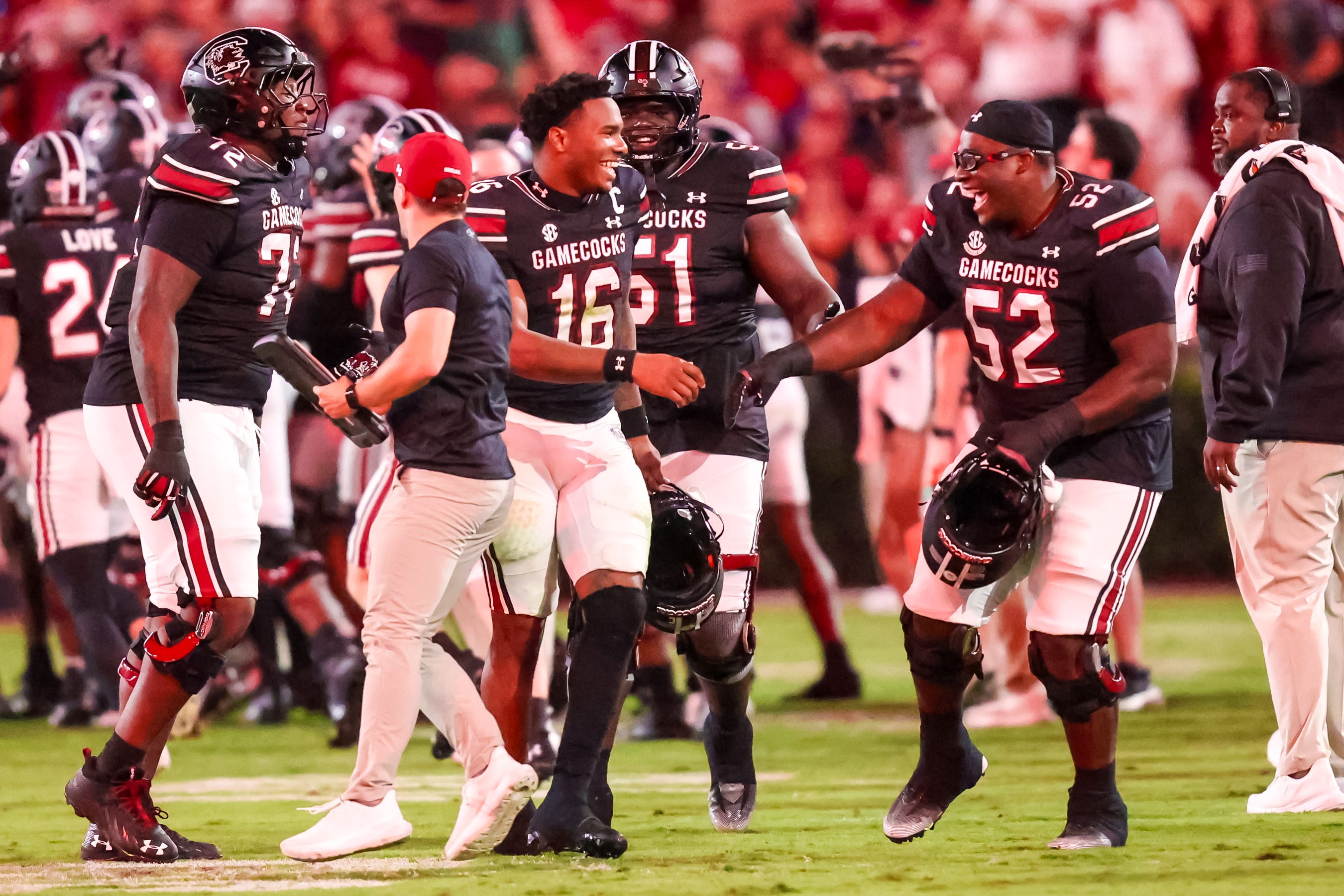 South Carolina starting OL transfer to visit Michigan State