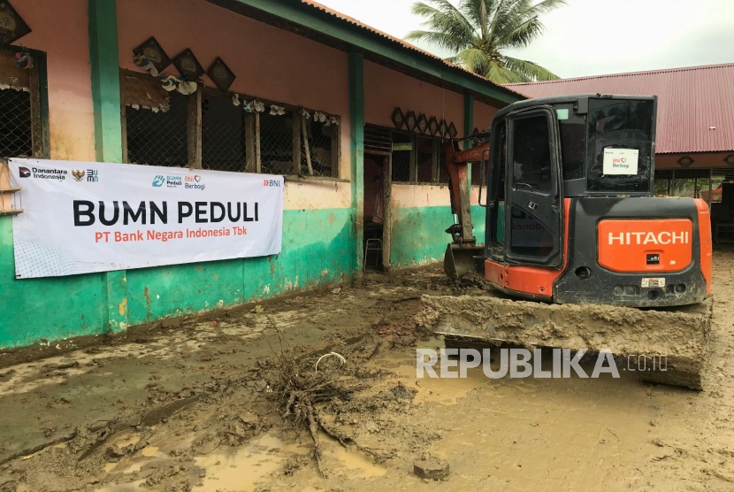 BNI bersihkan sekolah terdampak banjir di Aceh Utara, dukung pemulihan pendidikan pascabencana