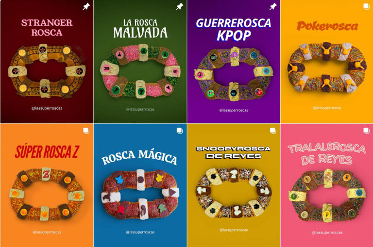 Día de Reyes 2026: de las Guerreras K-pop a la F1, las roscas más ...