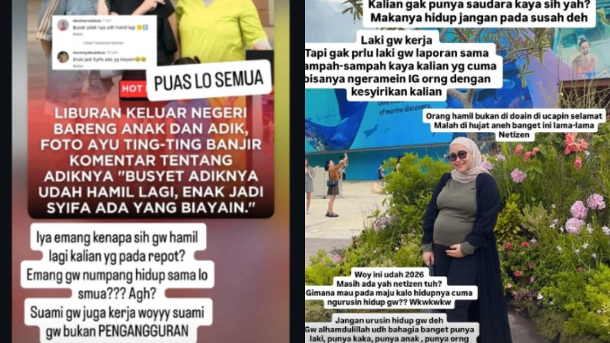 Pamer Kandungan, Assyifa Nuraini Marah Dihujat Numpang Hidup Ayu Ting Ting