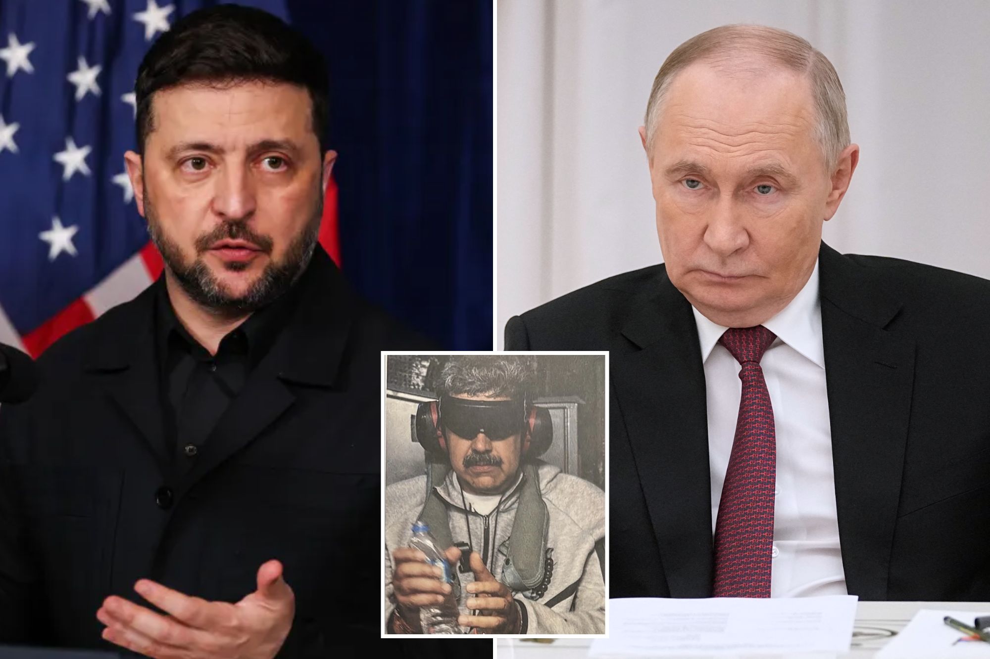 Zelensky calls for US to take down Putin following capture of Venezuela ...