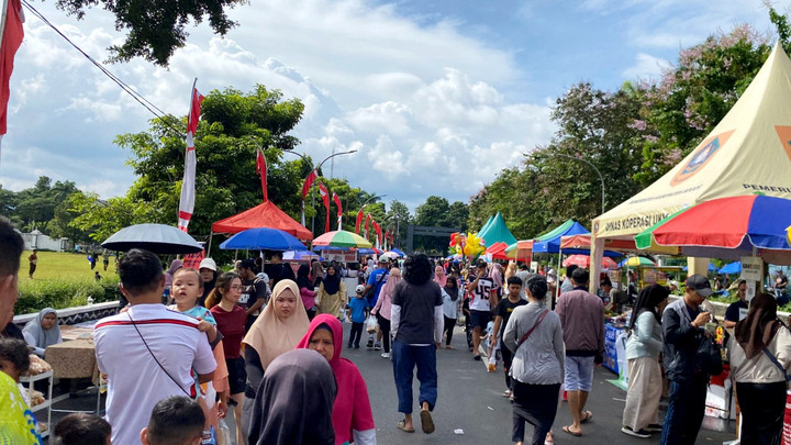 Acara CFD Bogor 2026 Meriah, UMKM dan Warga Padati Jalan Tegar Beriman