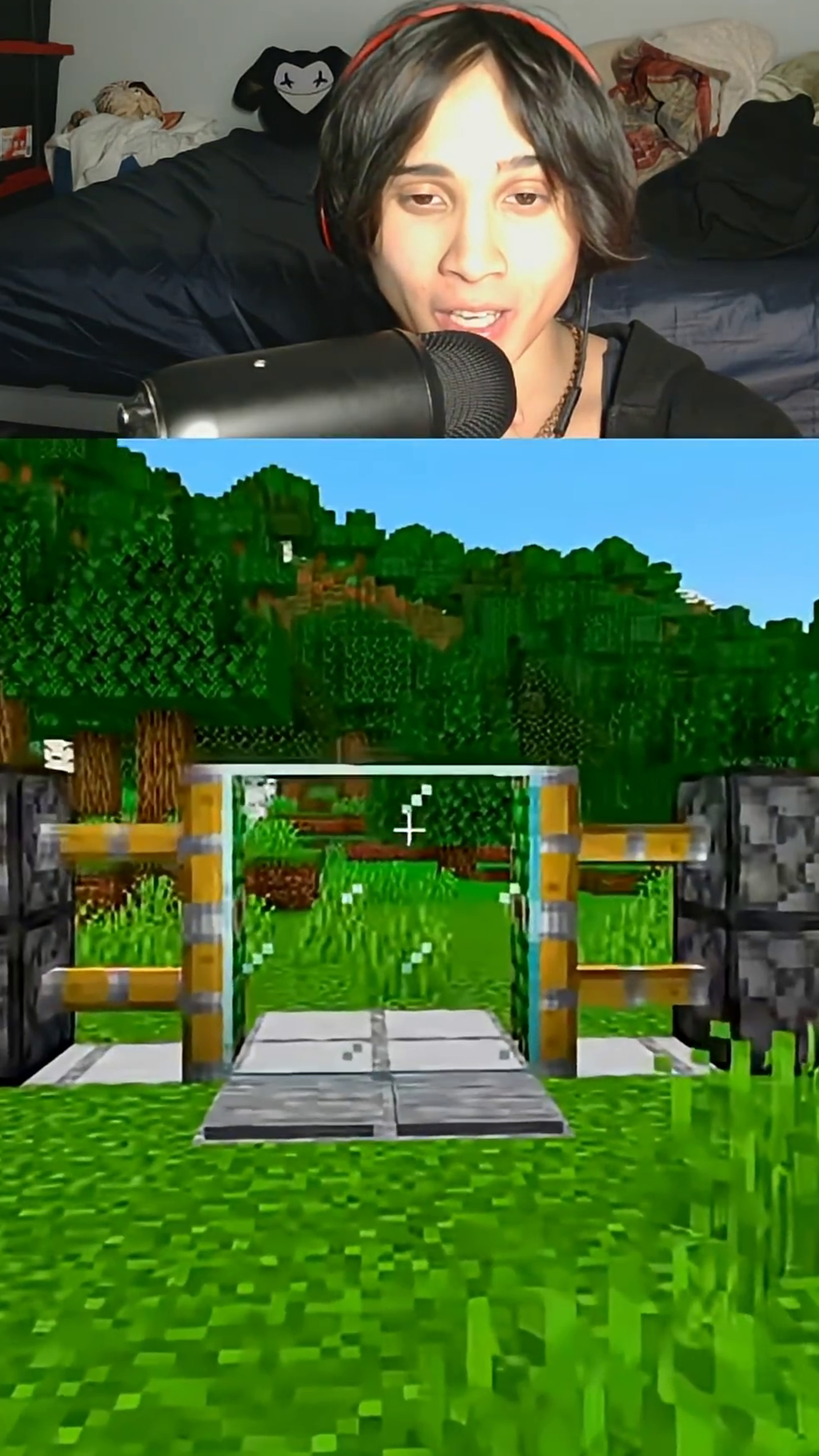 Simple automatic Minecraft door