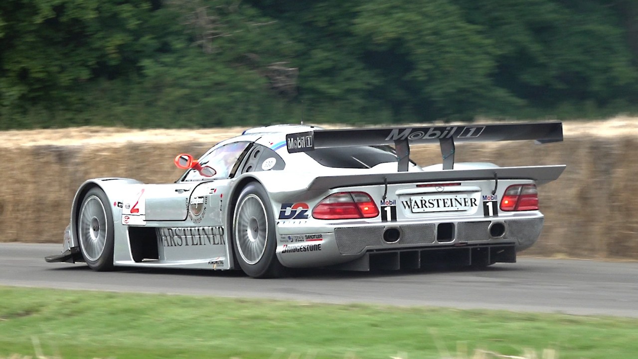 Mercedes-Benz CLK LM shows its legendary race car sound