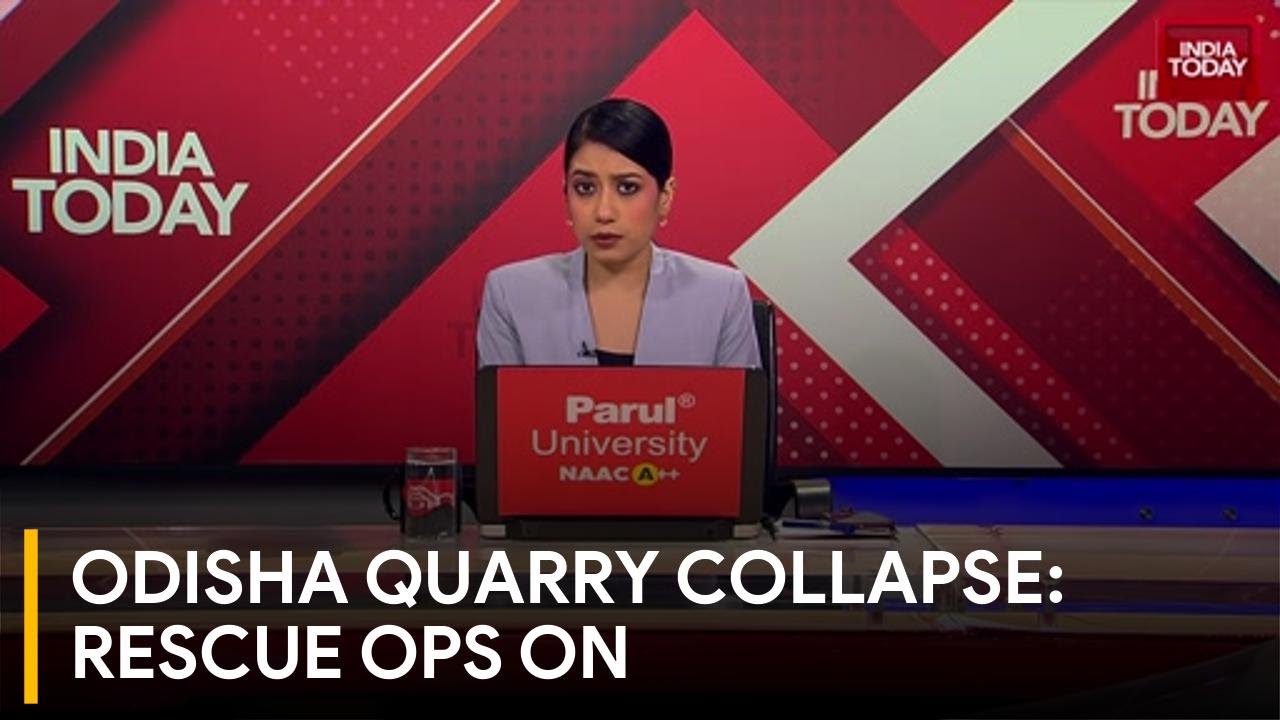 Special report: Rescue ops underway after deadly rock collapse in Odisha stone quarry<br><br>
