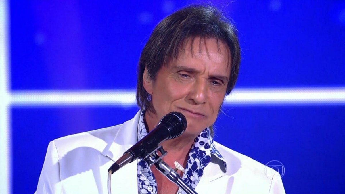 Roberto Carlos. (Foto: Reprodução/TV Globo)