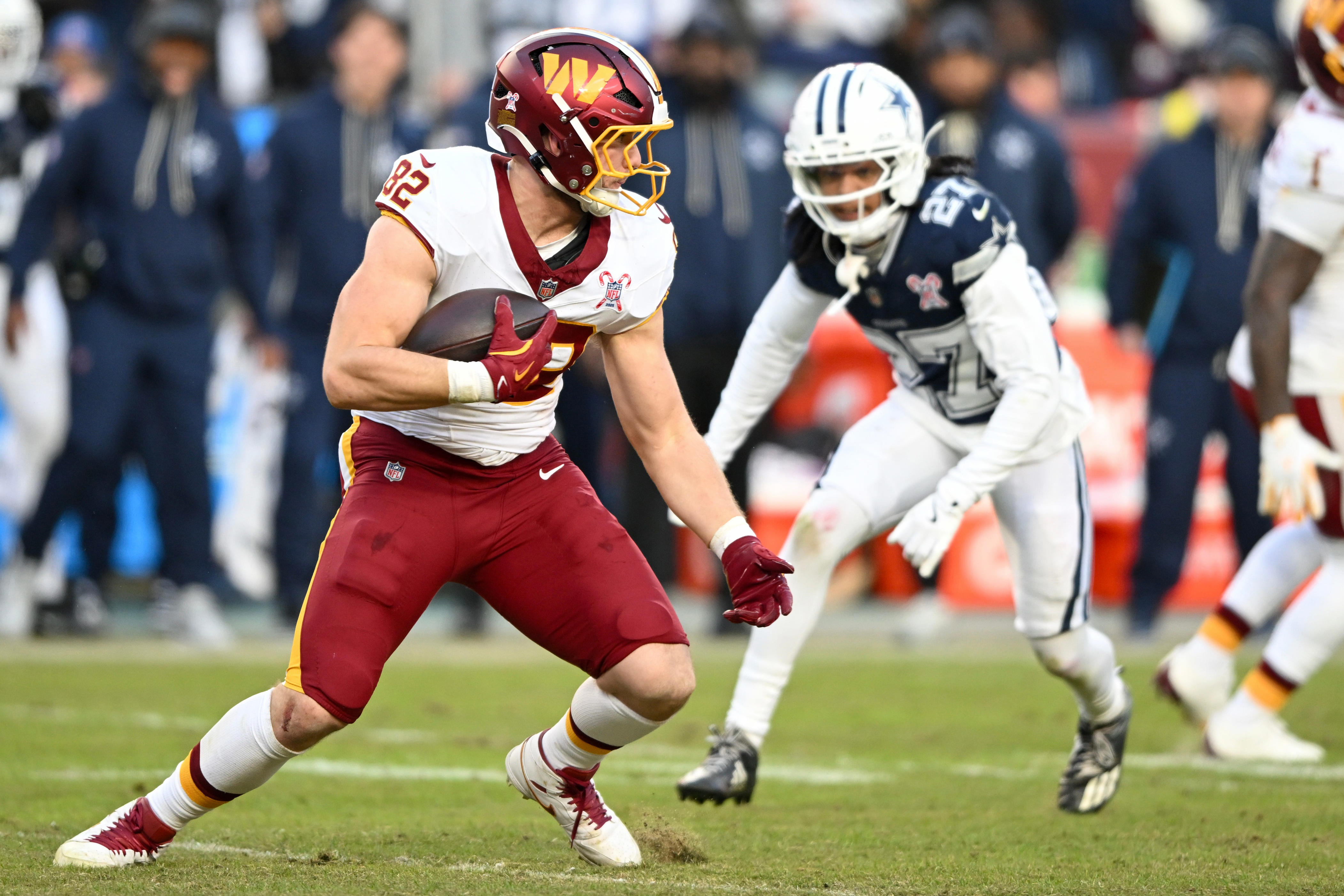 Former Washington TE has surprising breakout candidate for Commanders
