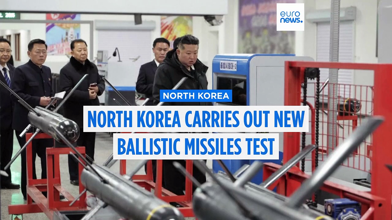 North Korea launches ballistic missiles into sea ahead of South Korean ...