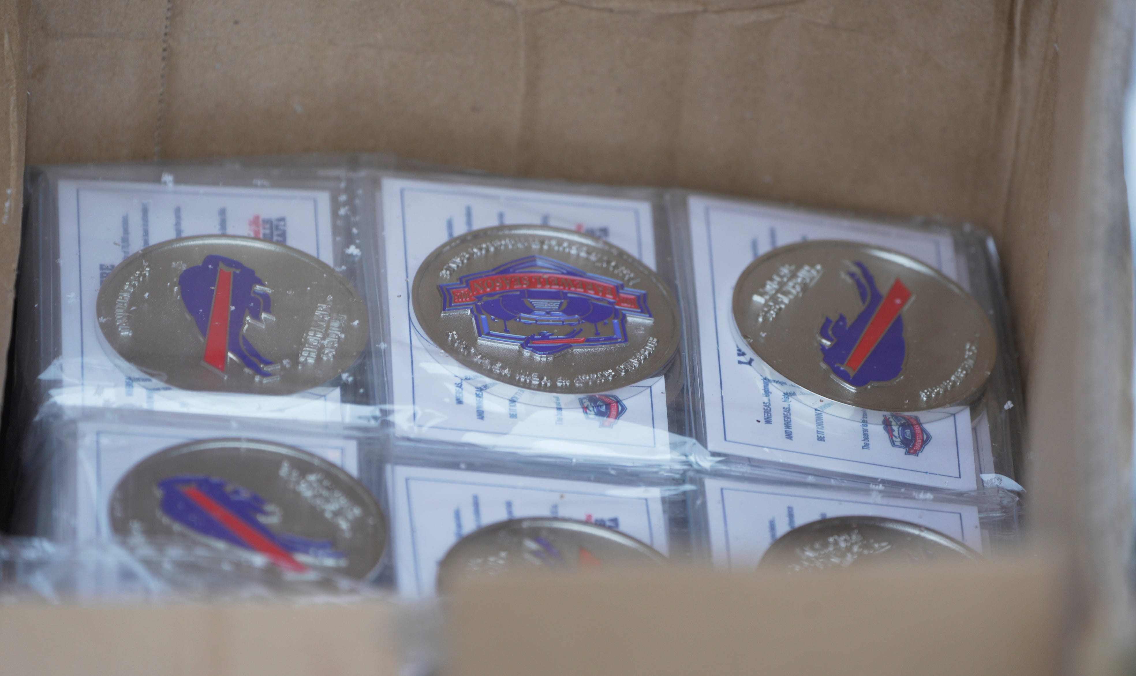 Got a Buffalo Bills farewell coin? Here’s what it’s selling for
