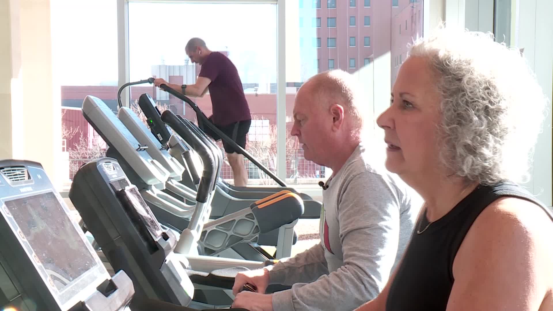 Muscle and friendships gained during OMRF exercise study