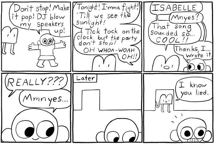 Artist Created 34 Simple Comics Turn Everyday Situations Into Absurd Humor