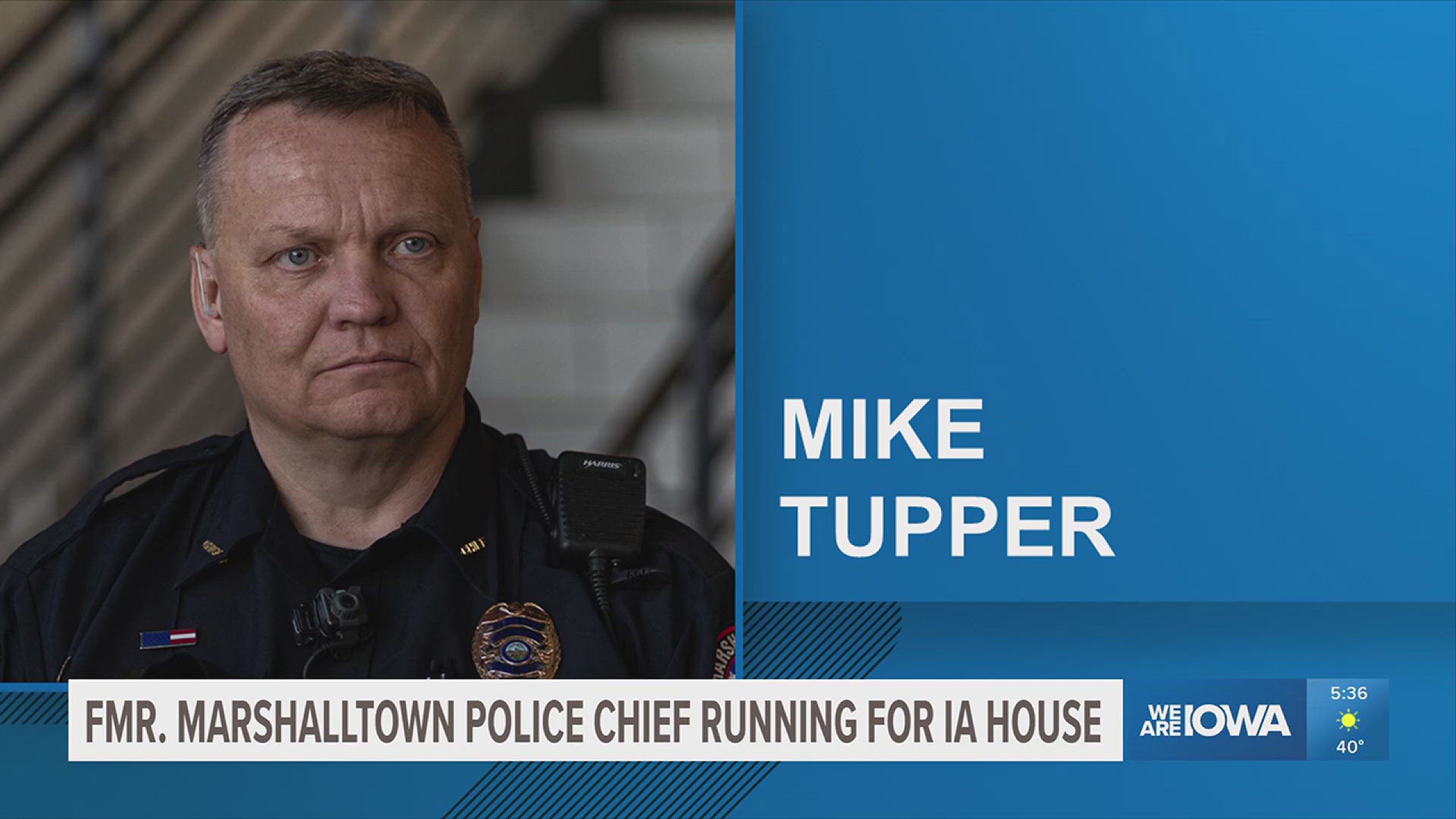 Former Marshalltown police chief announces run for Iowa House