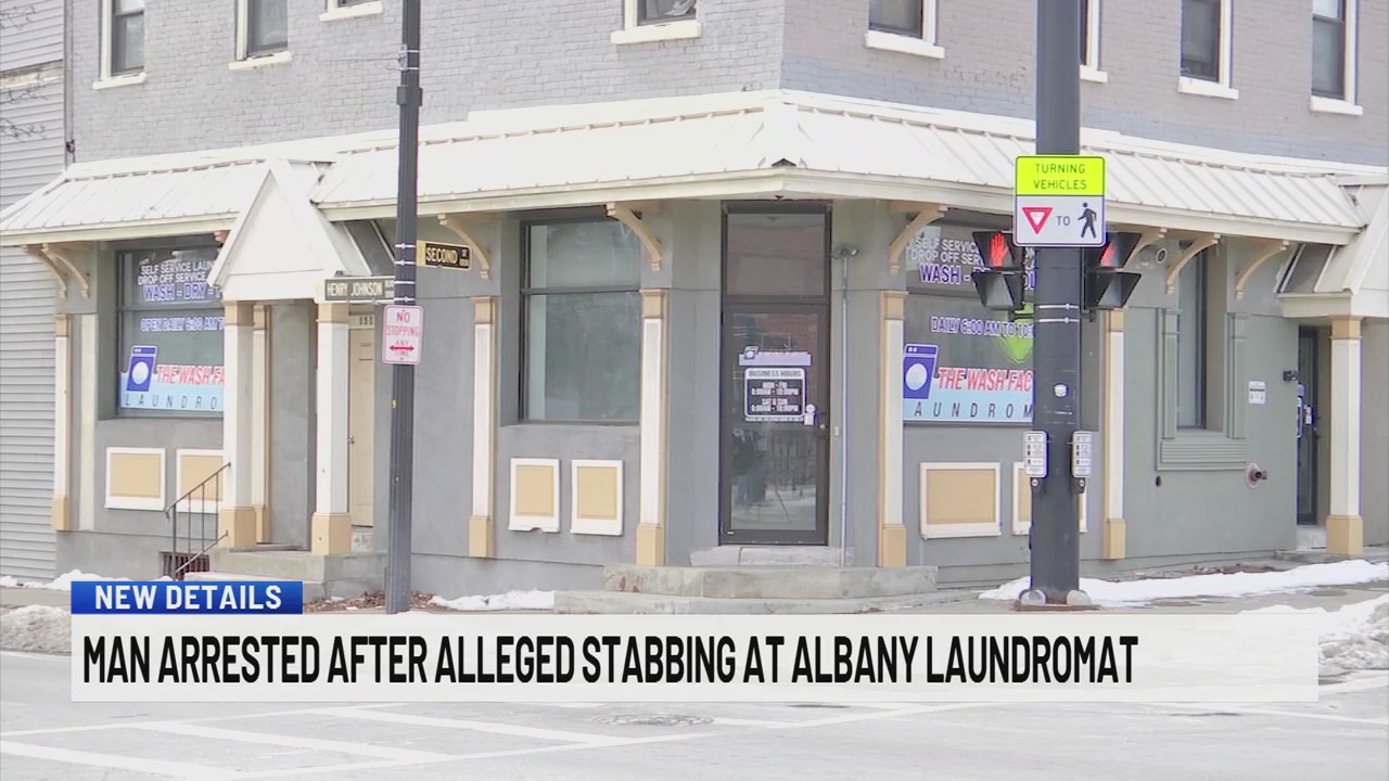 Man arrested after alleged stabbing at Albany laundromat